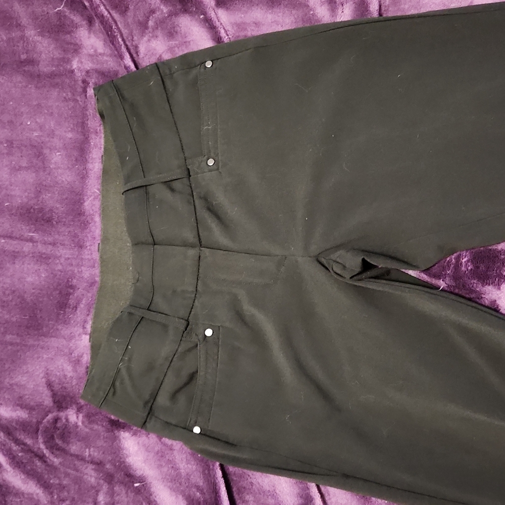 Candie's Marilyn Bootcut dress pant, stretchy black